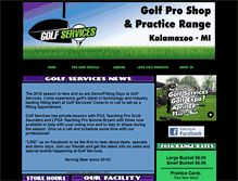 Tablet Screenshot of golf-services.com
